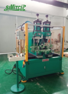 Double - end buckle pipe insertion machine